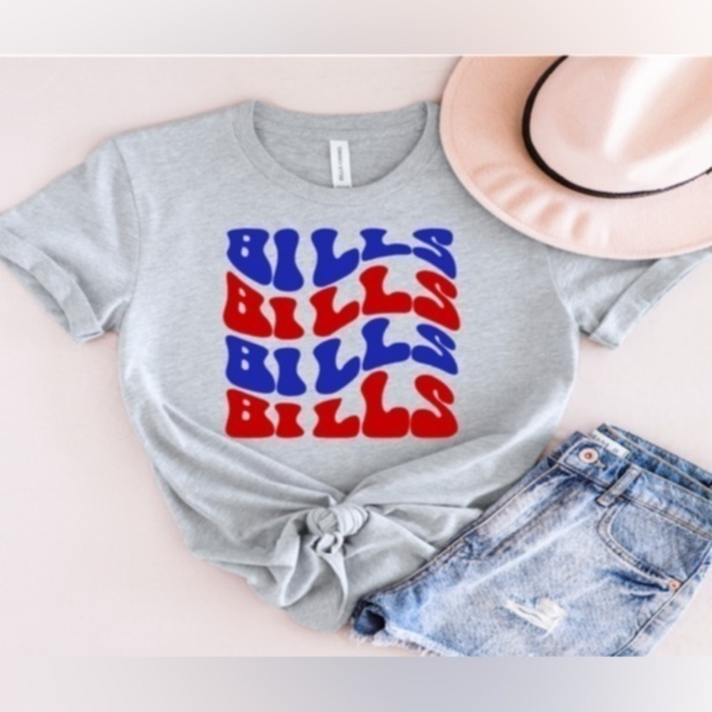 Bills Wavy Tee
